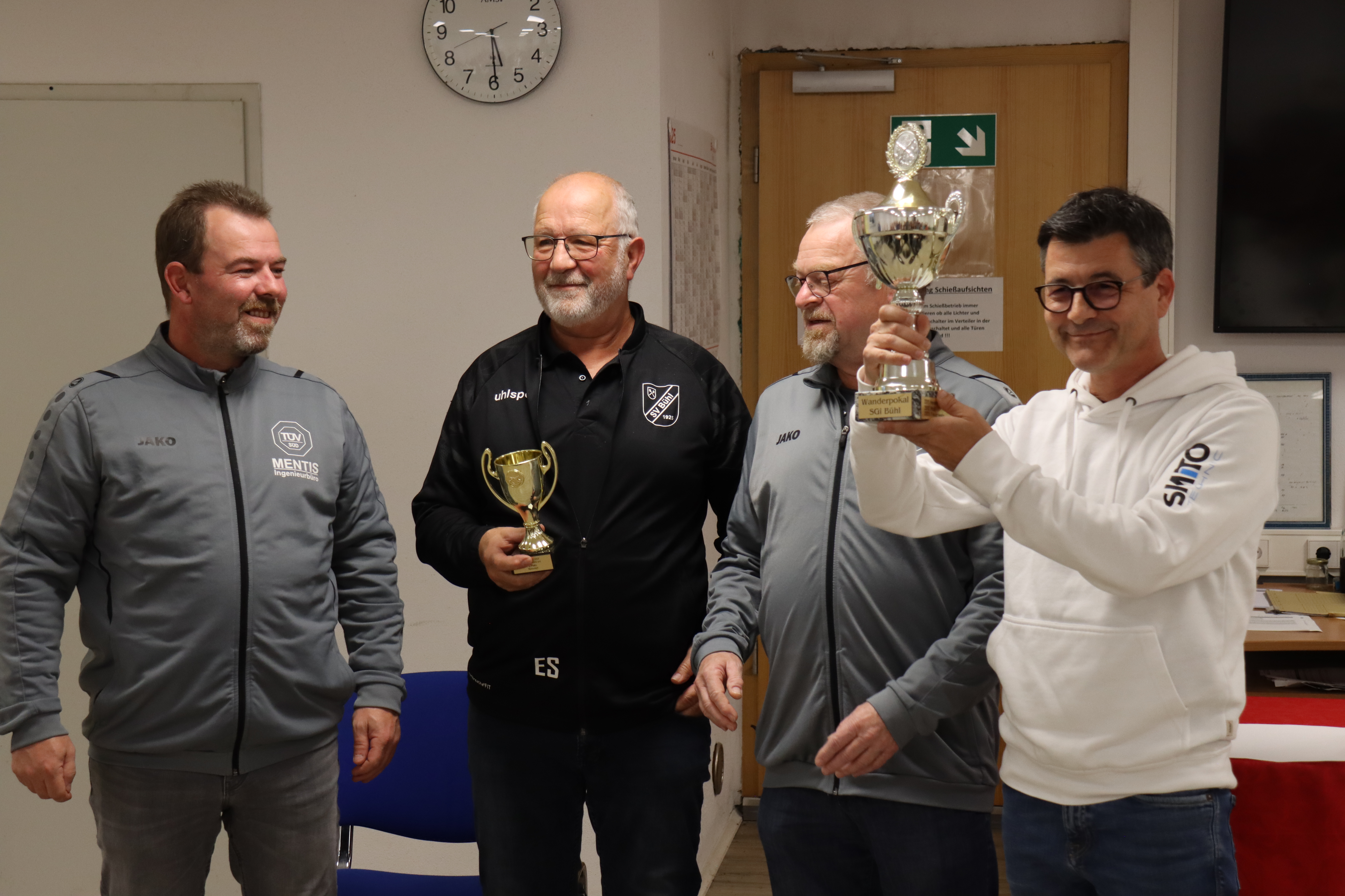 Sieger des Dorfpokalschießens: Tischtennis 1