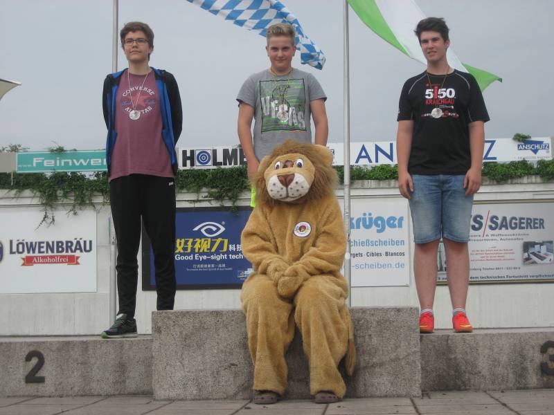 Flori auf dem Siegertreppchen Flori auf dem Siegertreppchen